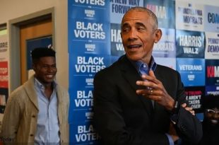 Obama asking for black men votes for Kamal Harris