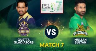 Multan Sultans beat Quetta Gladiators