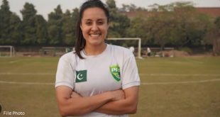 Footballer Maria Khan