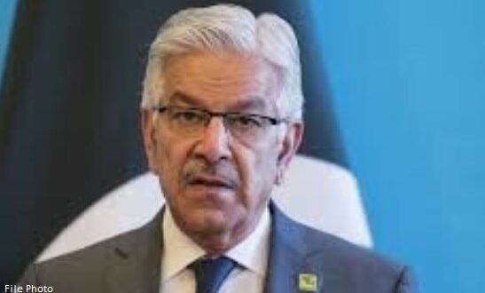 Defence Minister Khawaja Asif warns PTI